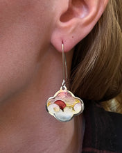 Load image into Gallery viewer, Sunrise Moonrise Cloisonné Earrings