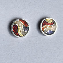 Load image into Gallery viewer, Swirl Stud Earrings
